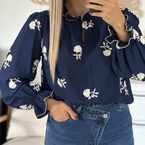 Blouse HERBIER – Bleue