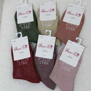 Chaussettes KIDS paillettes – P&rsquo;TITE STAR (Taille 30/35)