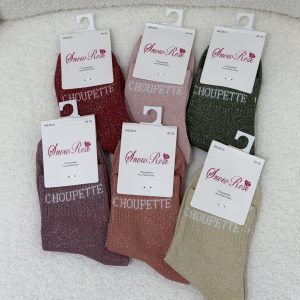 Chaussettes KIDS paillettes – CHOUPETTE (Taille 30/35)