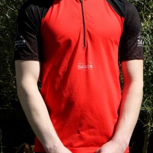 T-shirt 1/2 zip Running Company