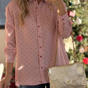 Chemise JOJO – Rouge