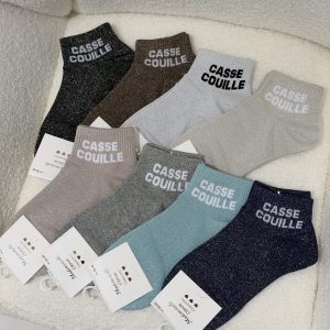 Chaussettes paillettes – CASSE COUILLE Courte