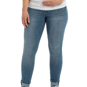 Jeans Maternité Isabelle, coupe étroite, bleu moyen