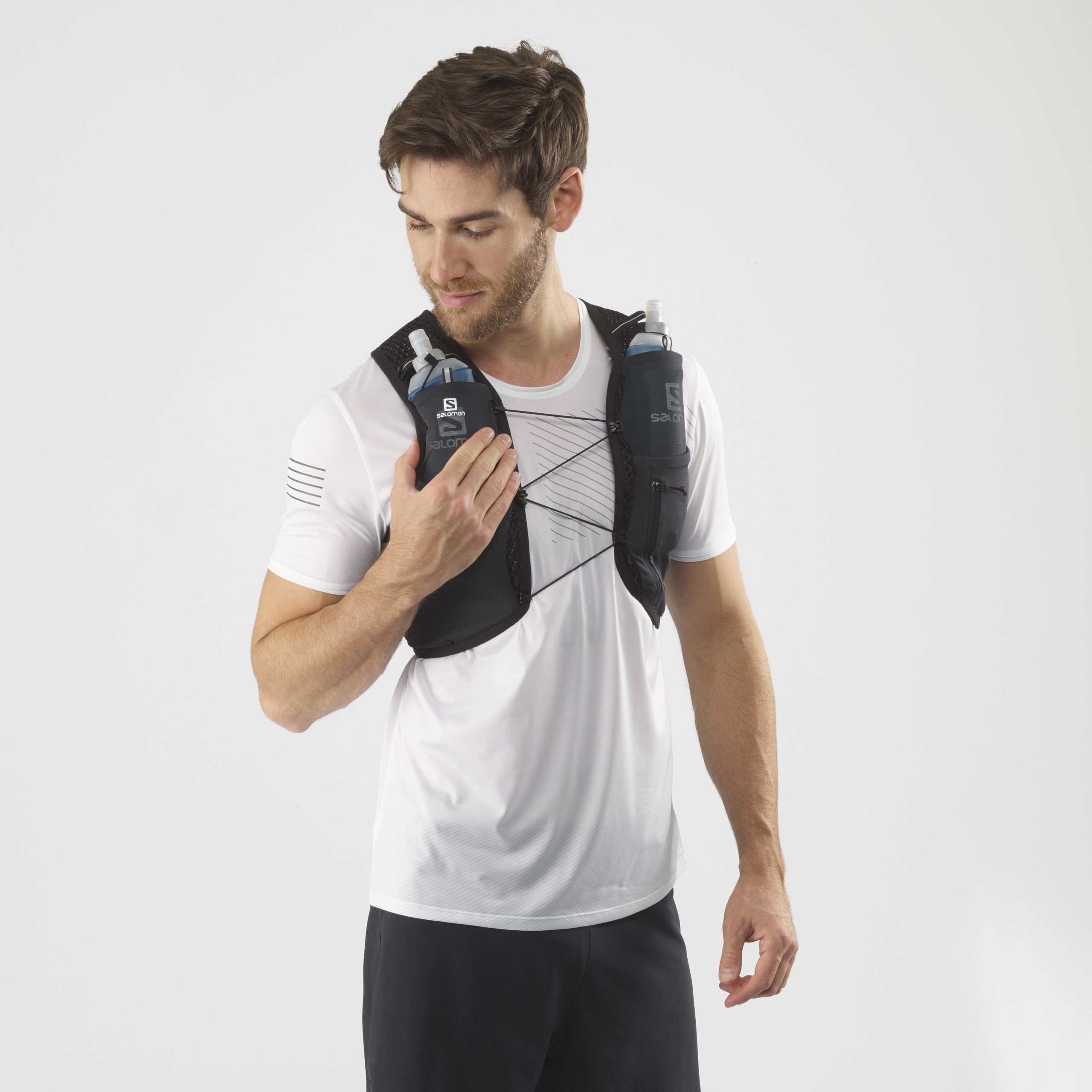 SALOMON ACTIVE SKIN 4 SET Ebony – Image 3