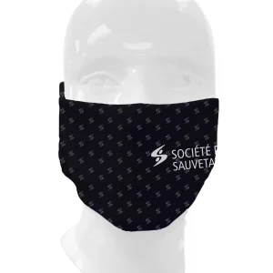 Masque société de sauvetage - Noir