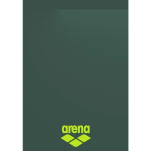 Serviette de natation en microfibre - Sauge foncé/Lime