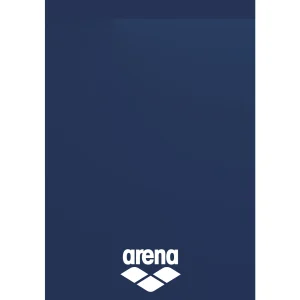 Serviette de natation en microfibre - Marine/Blanc