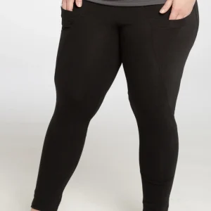 Legging Bella à poche - noir
