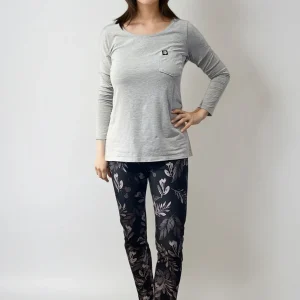 Legging Rosa - Feuilles d'automne Monochrome