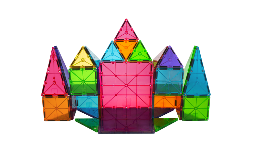Blocs de construction magnétiques Magna-Tiles Clear Colors 32 pièces – Image 3