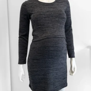 Robe Thora - Tricot gris