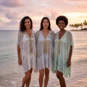 Robe tunique de plage Mia