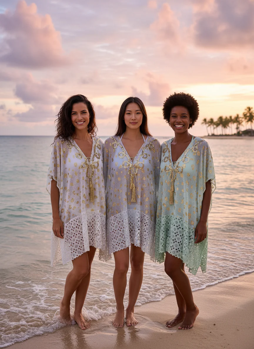 Robe tunique de plage Mia