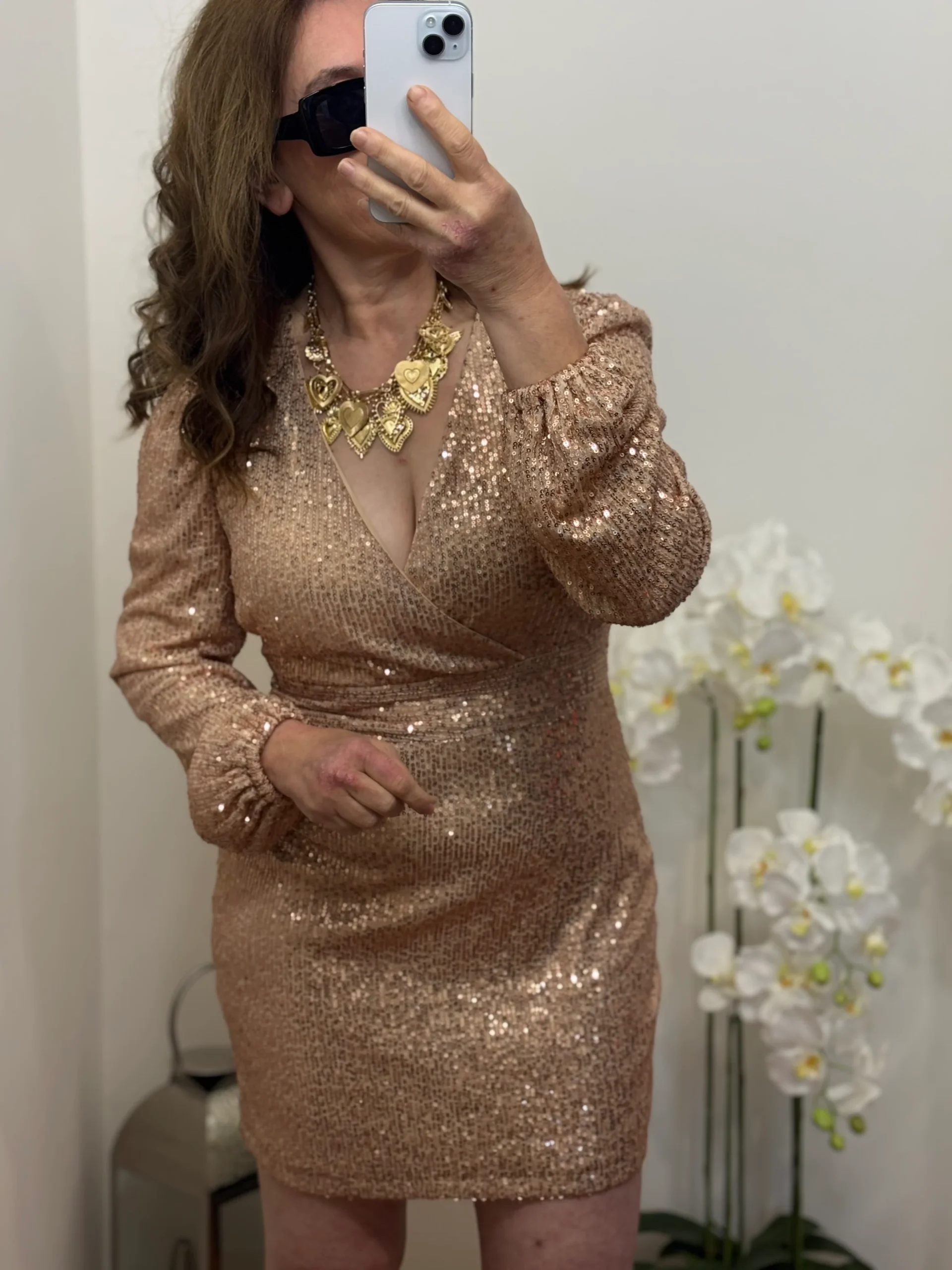 Robe à paillettes Gisèle – Image 7