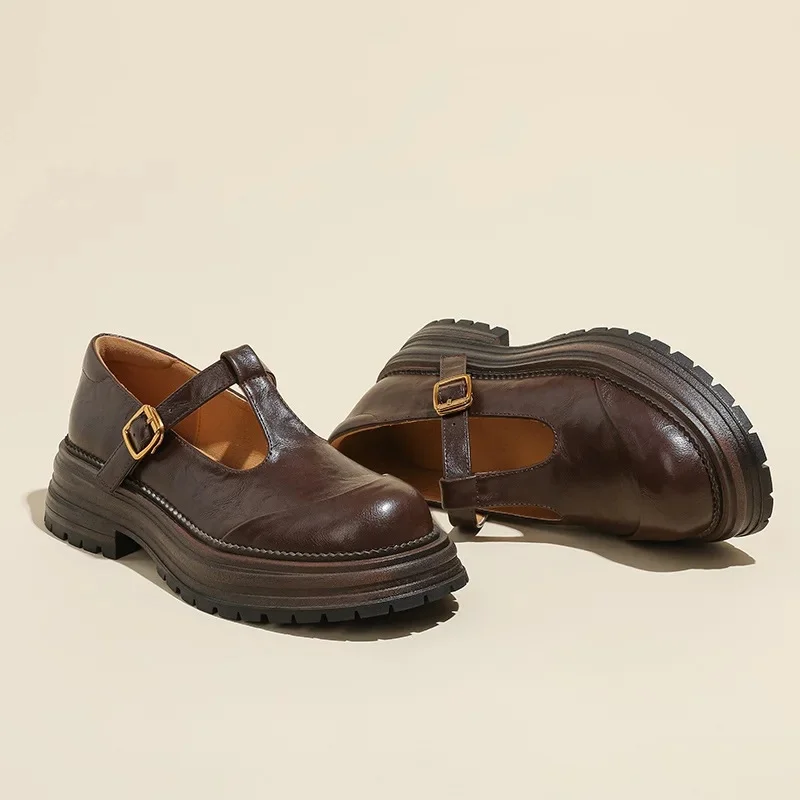 Chiara | Élégantes Chaussures Mary Jane en Cuir de Haute Qualité – Image 8