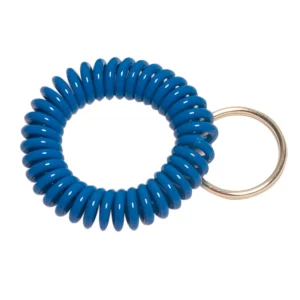 Bracelet spirale pour sifflet - Bleu