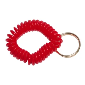 Bracelet spirale pour sifflet - Rouge
