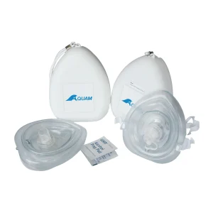 Masque de poche avec entrée d'oxygène