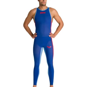 Combinaison d'eau libre Powerskin R-Evo+ Closed Back pour hommes - Bleu océan