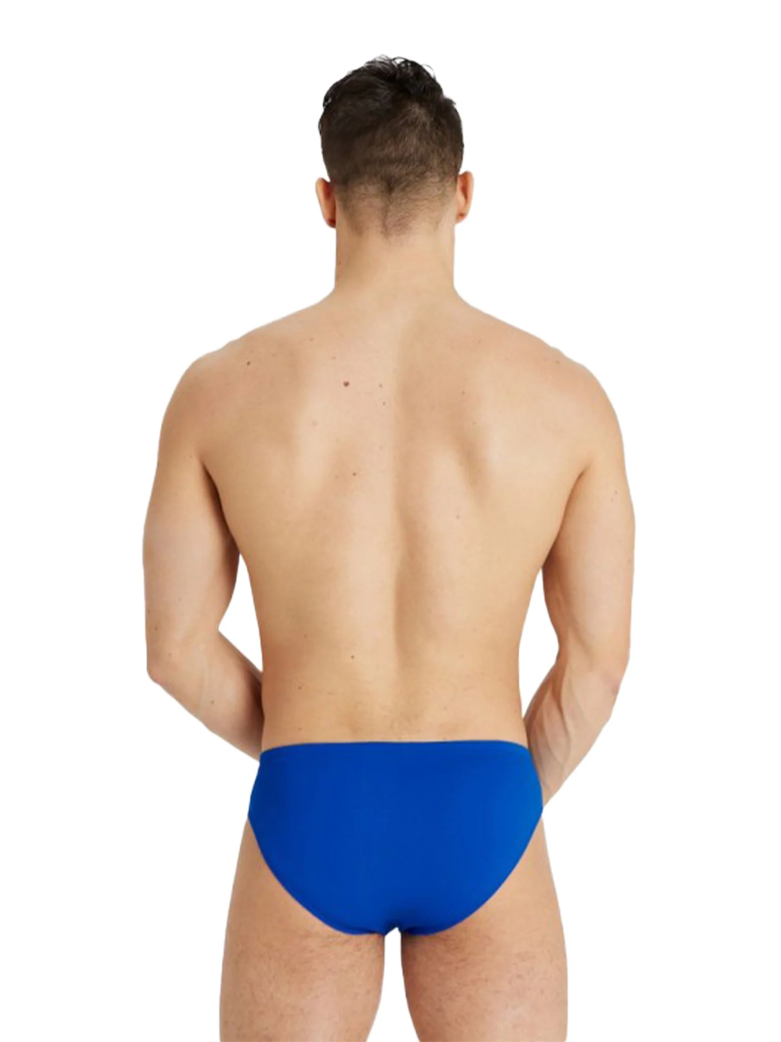Brief de natation Team Solid pour hommes - Royal – Image 3