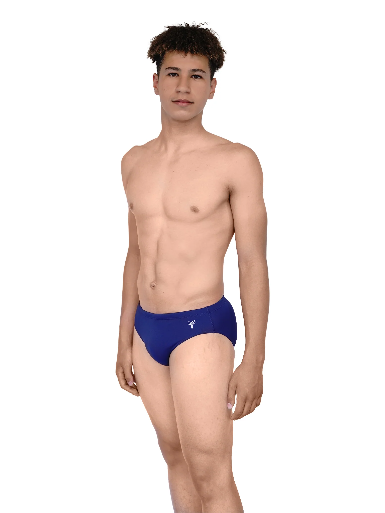 Brief de natation Solide pour hommes - Marine – Image 3