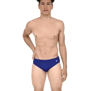 Brief de natation Solide pour hommes - Marine