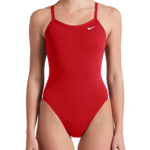 Maillot de bain une-pièce Poly Core Solid Classic Lingerie Tank pour femmes - Rouge université