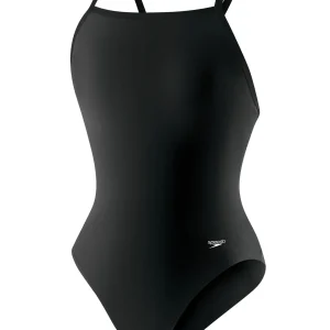 Maillot de bain une-pièce Flyback Endurance+ pour filles - Noir