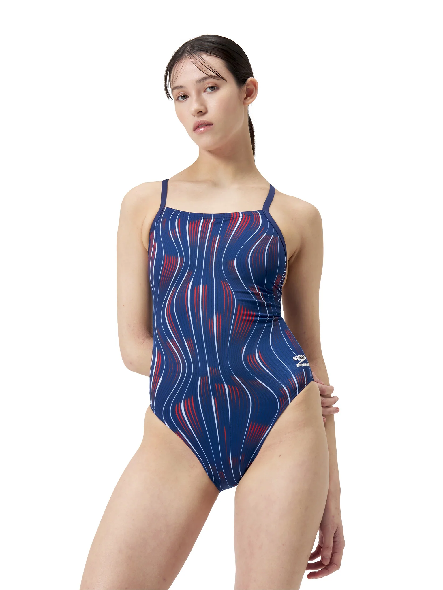 Maillot de bain une-pièce Space Train Flyback pour femmes - Smoke Ice – Image 2