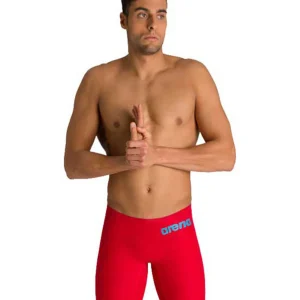 Maillot de compétition Powerskin Carbon Air2 Jammer pour hommes - Rouge