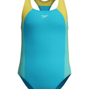 Maillot de bain une-pièce Infinity Splice pour filles - Piction Blue