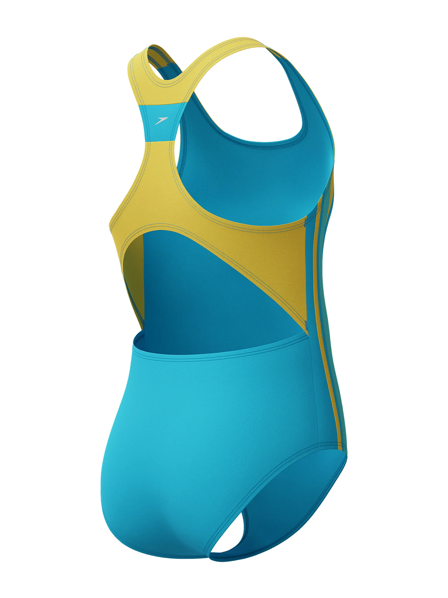 Maillot de bain une-pièce Infinity Splice pour filles - Piction Blue – Image 3