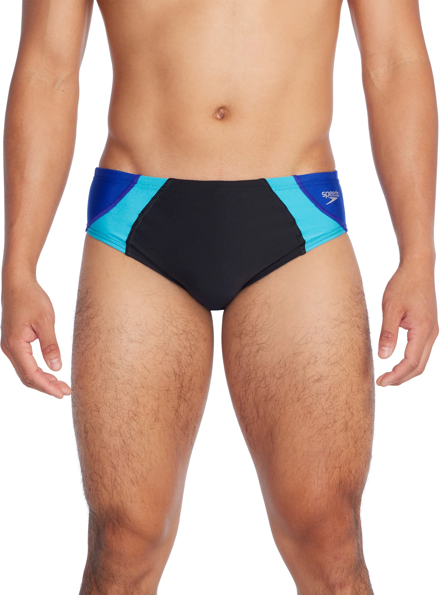 Brief de natation Dual Colorblock One pour hommes - Anthracite