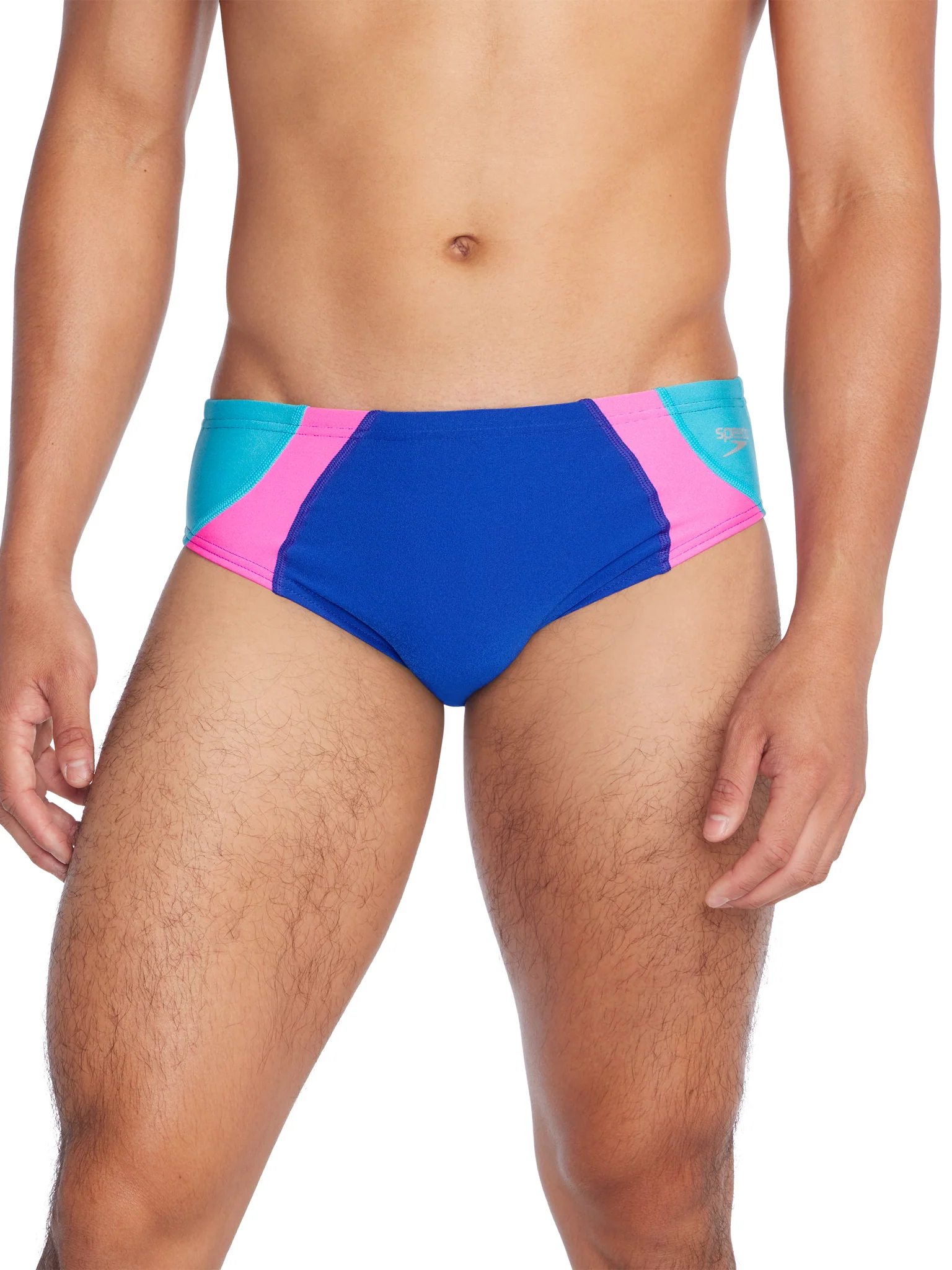 Brief de natation Dual Colorblock One pour hommes - True Cobalt – Image 2