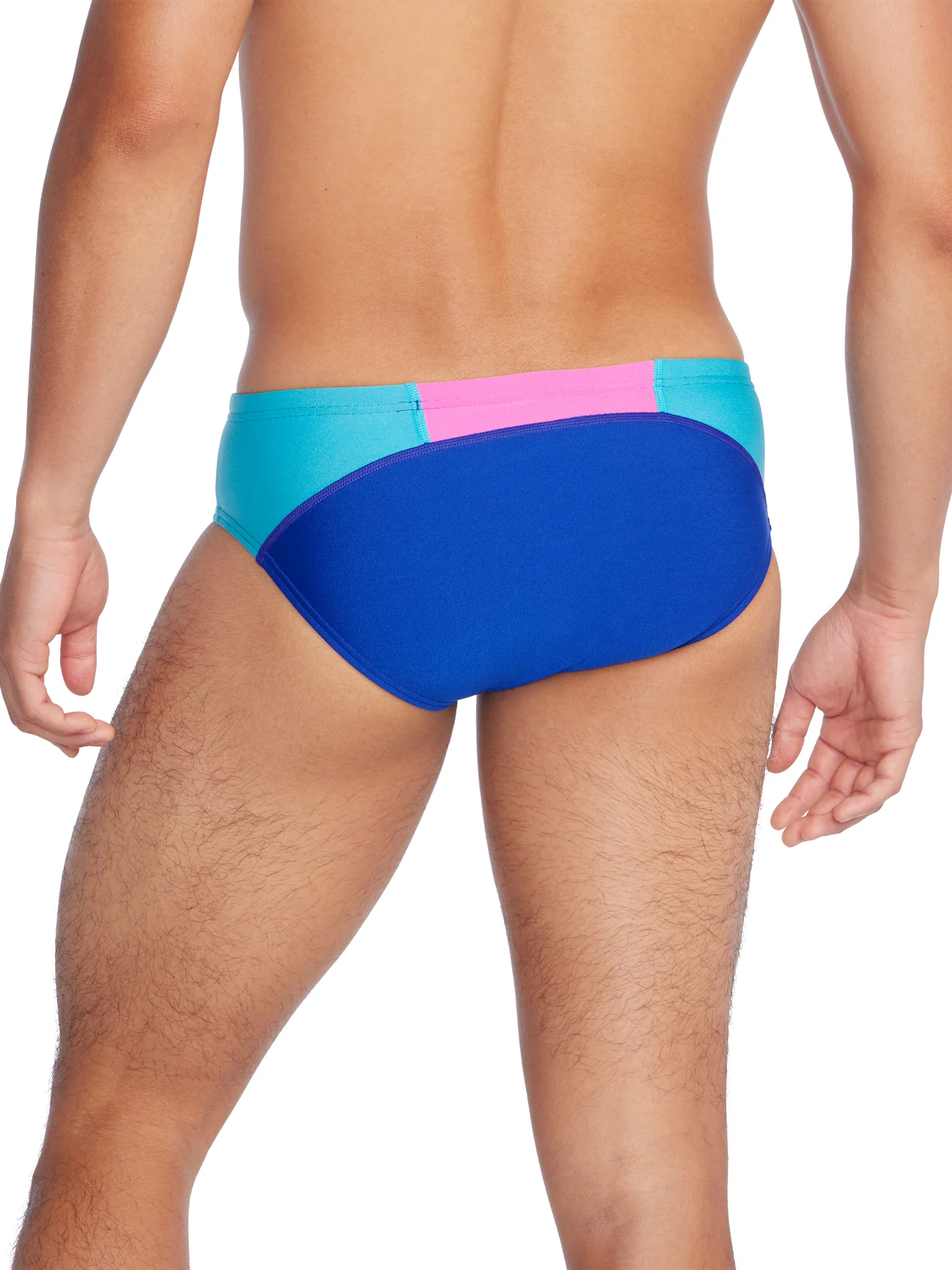 Brief de natation Dual Colorblock One pour hommes - True Cobalt – Image 3