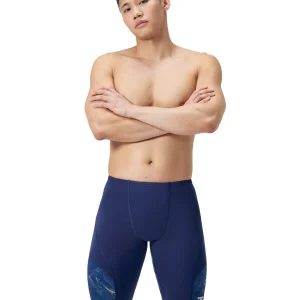 Cuissard de natation Lunar Storm pour hommes - Marine/Or