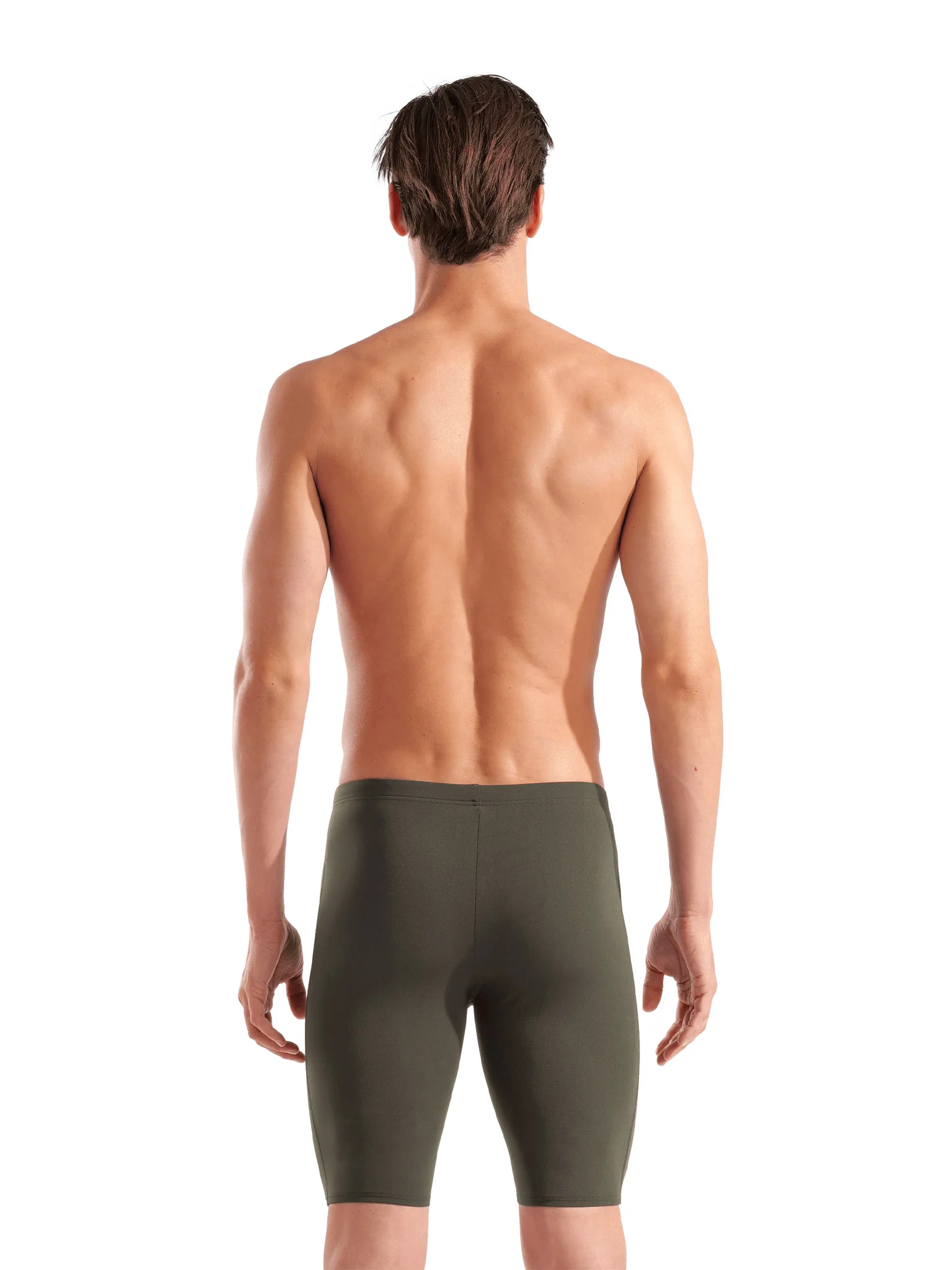 Cuissard de natation Team Solid pour hommes - Sauge foncé – Image 3