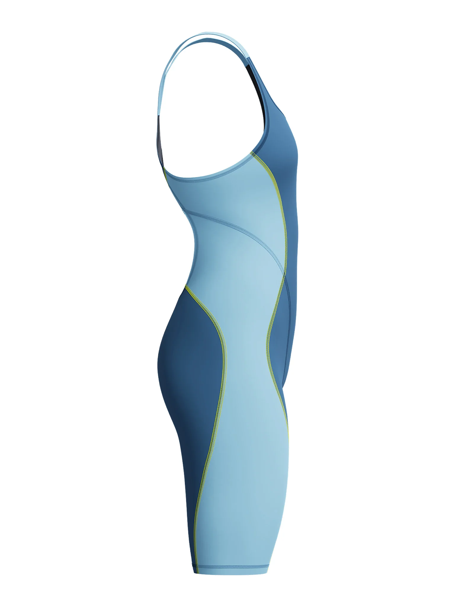 Maillot de compétition Fastskin Hyperspark Kneeskin Open Back pour femmes - Night/Sevres Blue – Image 5