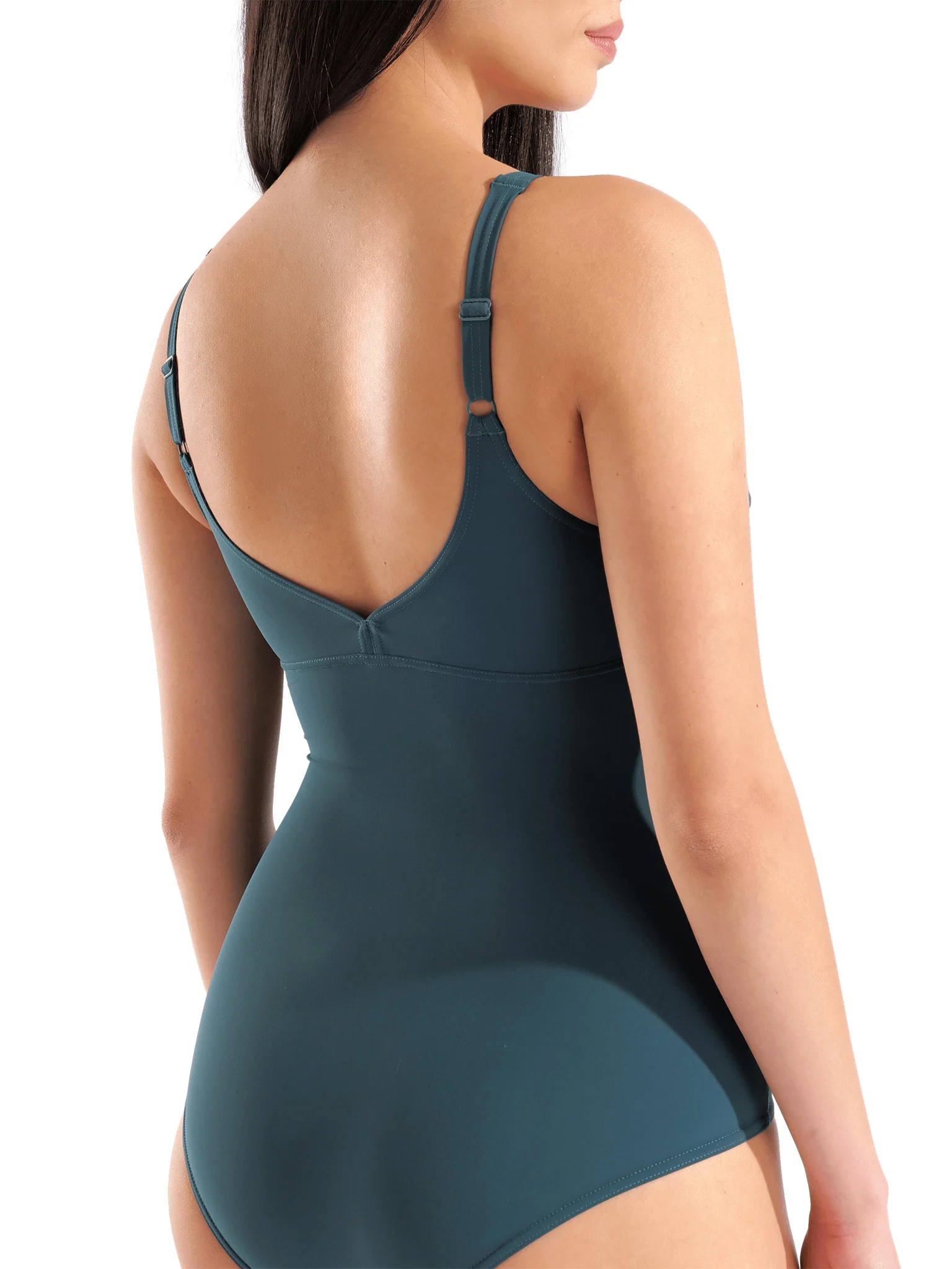 Maillot de bain une-pièce Bodylift Jewel Low Bonnet C pour femmes - Mangrove/Marine – Image 5