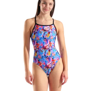 Maillot de bain une-pièce Memories Lightdrop Back pour femmes - Violet