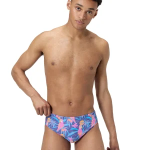 Brief de natation Printed One pour hommes - Parrot Party