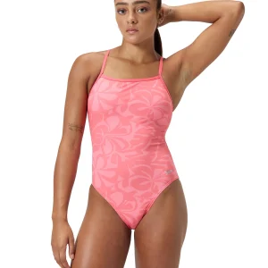 Maillot de bain une-pièce Printed Tri Back pour femmes - Huli Floral