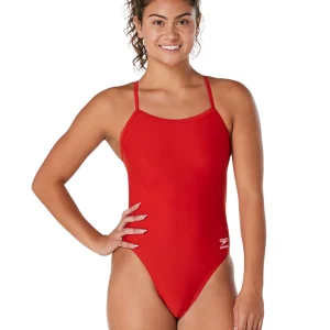 Maillot de bain une-pièce One Back Endurance+ pour femmes - Rouge