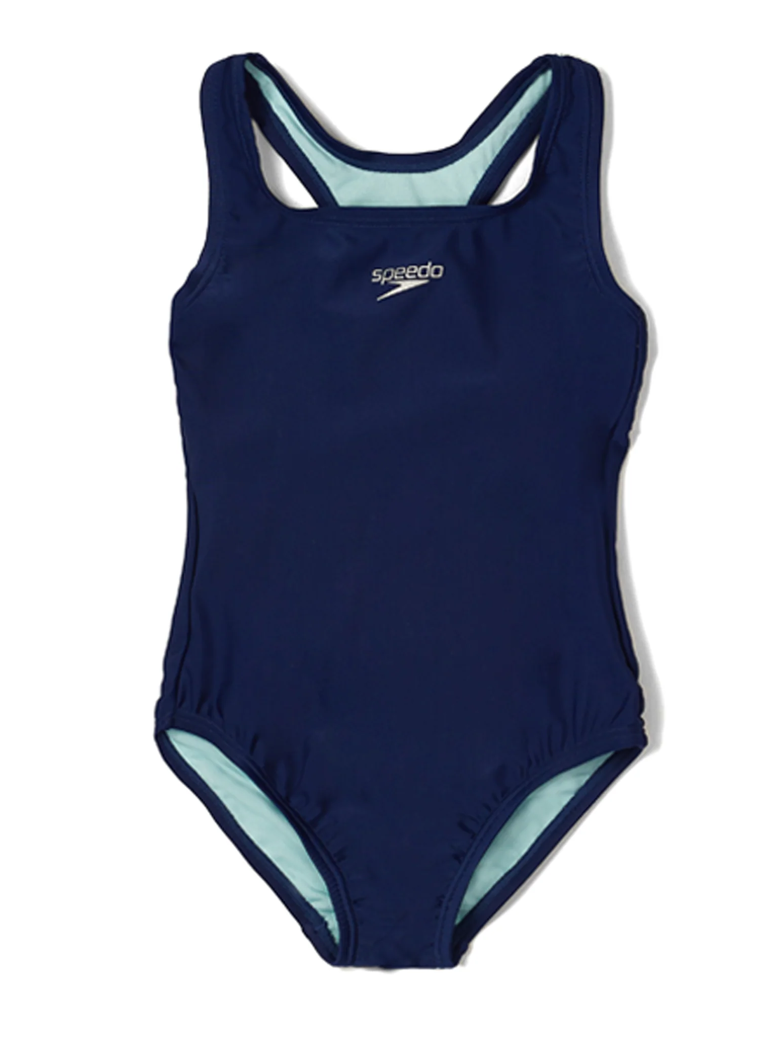 Maillot de bain une-pièce Racerback pour filles - Marine