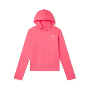 Rashguard à capuchon junior - Corail