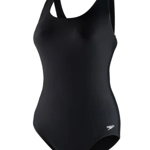 Maillot de bain une-pièce Plus Moderate Ultra Back pour femmes - Noir