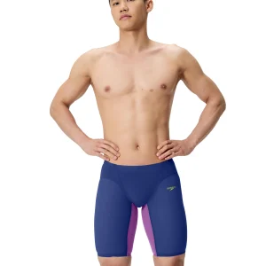 Maillot de compétition Fastskin LZR Pure Valor 2.0 Jammer pour hommes - Noble Navy/Neon Yellow