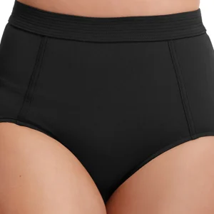 Bas de maillot de bain High Waisted pour femmes - Still Black