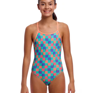 Maillot de bain une-pièce Diamond Back pour filles - Flip Flop