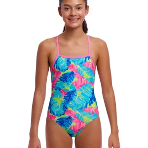 Maillot de bain une-pièce Single Strap pour filles - I'm Leaving